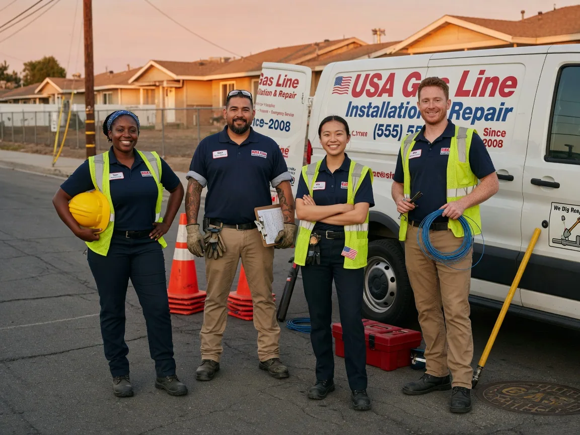 Gas Line Installation company in Franklin Grove, IL